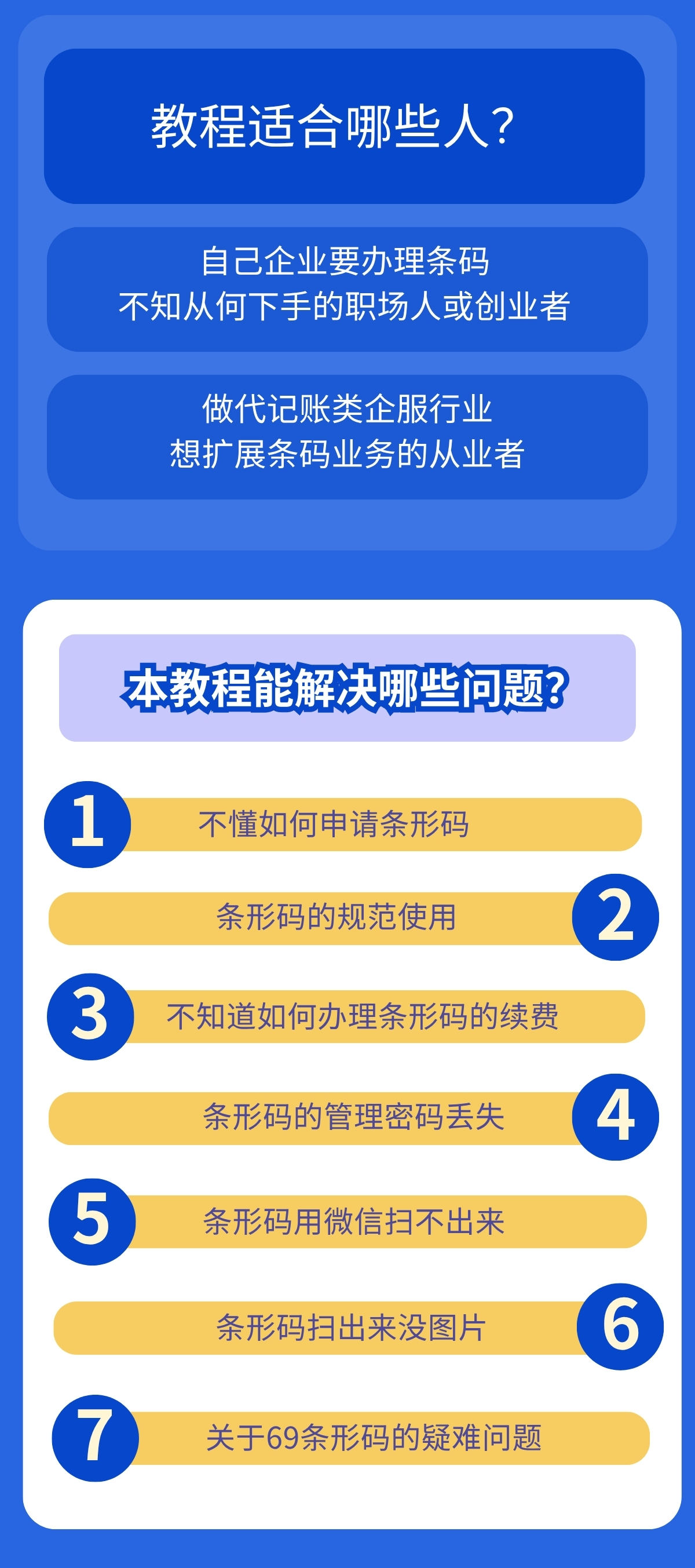 条形码申请管理教程